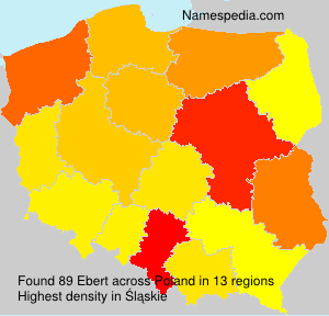 Surname Ebert in Poland Surname Ebert in Poland