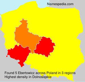 Surname Ebertowicz in Poland Surname Ebertowicz in Poland