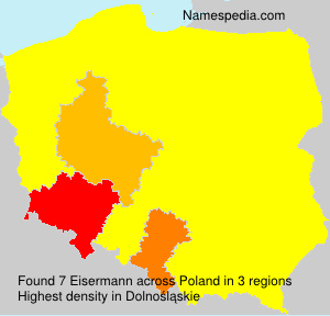 Surname Eisermann in Poland Surname Eisermann in Poland