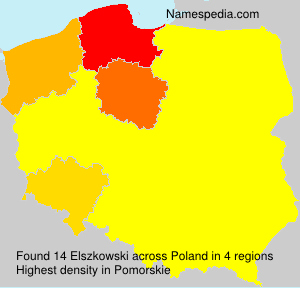Surname Elszkowski in Poland Surname Elszkowski in Poland