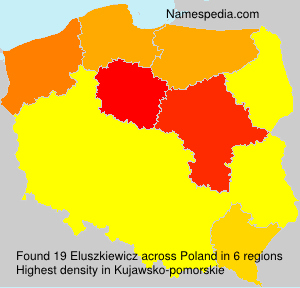 Surname Eluszkiewicz in Poland Surname Eluszkiewicz in Poland