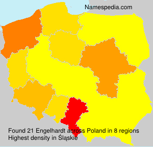 Surname Engelhardt in Poland Surname Engelhardt in Poland