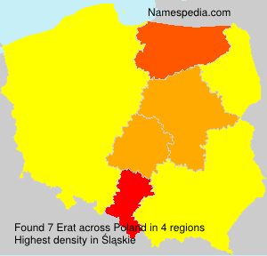 Surname Erat in Poland