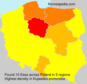 Surname Essa in Poland Surname Essa in Poland
