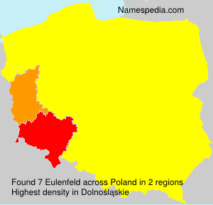 Surname Eulenfeld in Poland Surname Eulenfeld in Poland