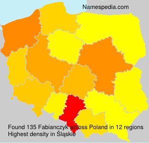 Surname Fabianczyk in Poland Surname Fabianczyk in Poland