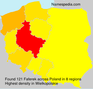 Surname Faferek in Poland Surname Faferek in Poland