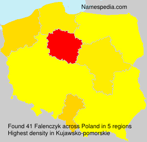 Surname Falenczyk in Poland Surname Falenczyk in Poland