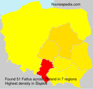 Surname Falfus in Poland Surname Falfus in Poland