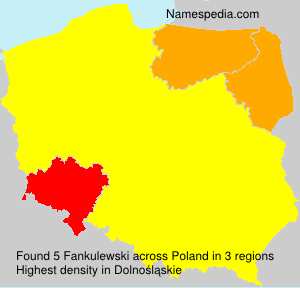 Surname Fankulewski in Poland Surname Fankulewski in Poland