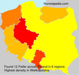 Surname Feifer in Poland Surname Feifer in Poland