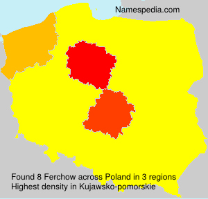 Surname Ferchow in Poland Surname Ferchow in Poland