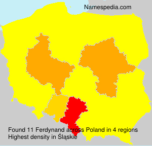 Surname Ferdynand in Poland Surname Ferdynand in Poland