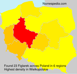 Surname Figlarek in Poland Surname Figlarek in Poland