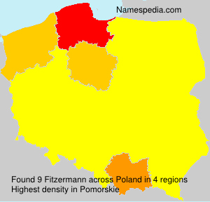 Surname Fitzermann in Poland Surname Fitzermann in Poland