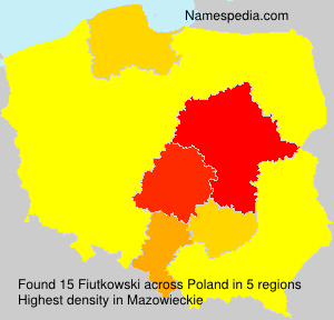 Surname Fiutkowski in Poland Surname Fiutkowski in Poland