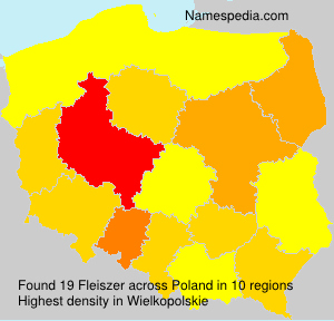 Surname Fleiszer in Poland Surname Fleiszer in Poland