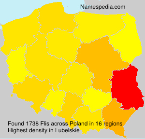 Surname Flis in Poland Surname Flis in Poland