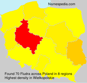 Surname Fludra in Poland Surname Fludra in Poland