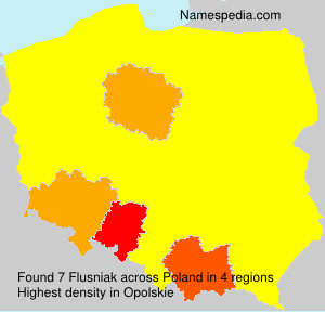 Surname Flusniak in Poland Surname Flusniak in Poland