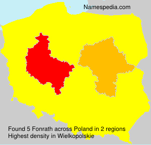 Surname Fonrath in Poland Surname Fonrath in Poland