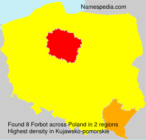 Surname Forbot in Poland Surname Forbot in Poland