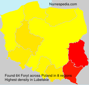 Surname Foryt in Poland Surname Foryt in Poland