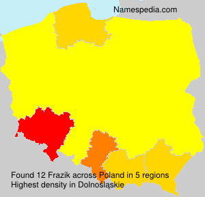 Surname Frazik in Poland Surname Frazik in Poland