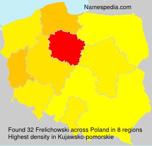 Surname Frelichowski in Poland Surname Frelichowski in Poland
