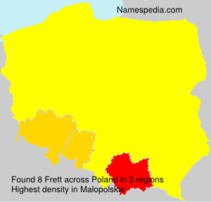Surname Frett in Poland Surname Frett in Poland