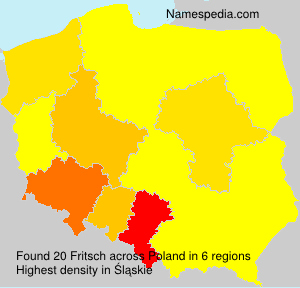 Surname Fritsch in Poland Surname Fritsch in Poland
