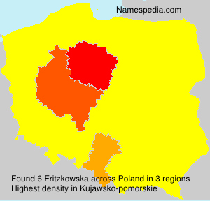 Surname Fritzkowska in Poland Surname Fritzkowska in Poland