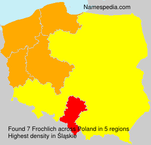 Surname Frochlich in Poland Surname Frochlich in Poland