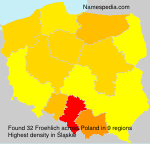 Surname Froehlich in Poland Surname Froehlich in Poland