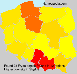 Surname Fryda in Poland Surname Fryda in Poland