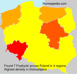Surname Frydrycki in Poland Surname Frydrycki in Poland