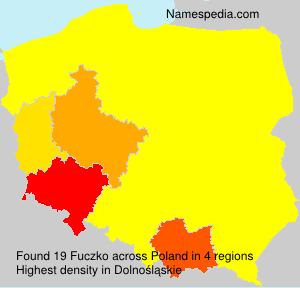 Surname Fuczko in Poland Surname Fuczko in Poland