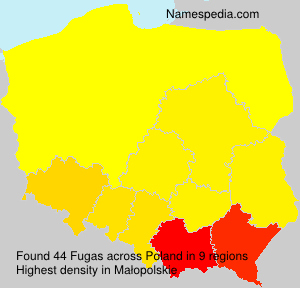 Surname Fugas in Poland Surname Fugas in Poland