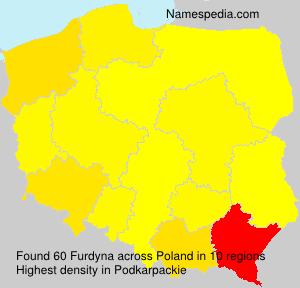 Surname Furdyna in Poland Surname Furdyna in Poland