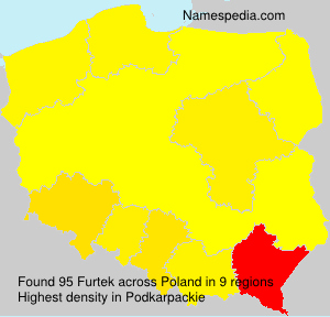 Surname Furtek in Poland Surname Furtek in Poland