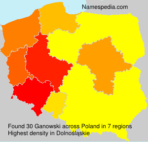 Surname Ganowski in Poland Surname Ganowski in Poland