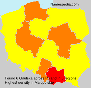 Surname Gdulska in Poland