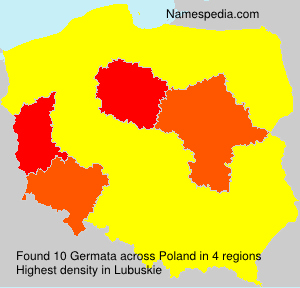 Surname Germata in Poland Surname Germata in Poland
