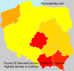 Surname Gernand in Poland