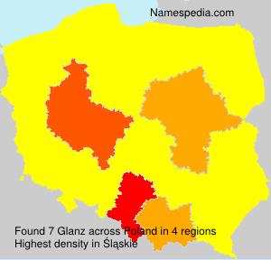 Surname Glanz in Poland Surname Glanz in Poland