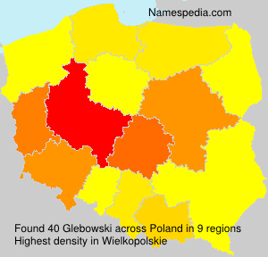 Surname Glebowski in Poland Surname Glebowski in Poland