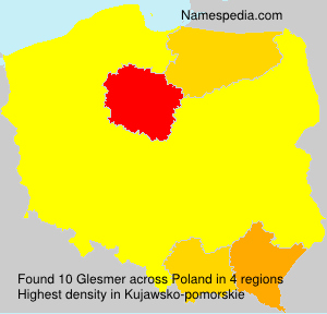 Surname Glesmer in Poland Surname Glesmer in Poland