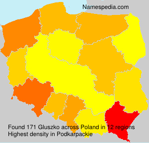 Surname Gluszko in Poland Surname Gluszko in Poland