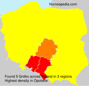 Surname Gnilko in Poland Surname Gnilko in Poland