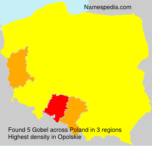 Surname Gobel in Poland Surname Gobel in Poland